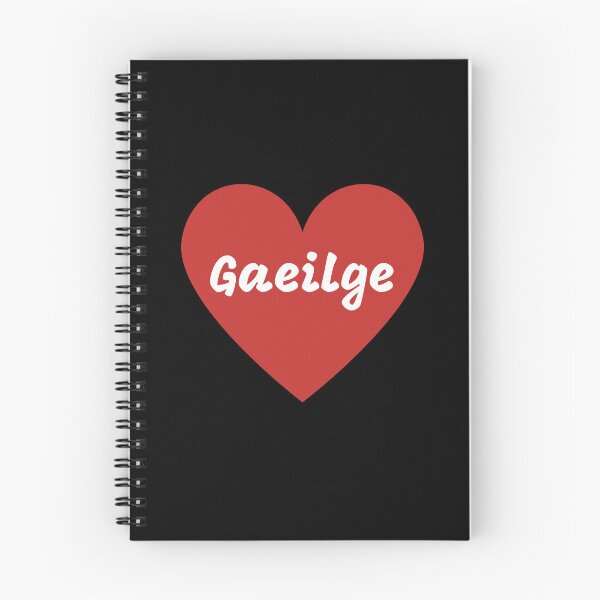 Item preview, Gaeilge Irish Language Love Heart designed and sold by Irishprints.