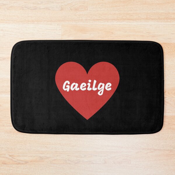 Item preview, Gaeilge Irish Language Love Heart designed and sold by Irishprints.