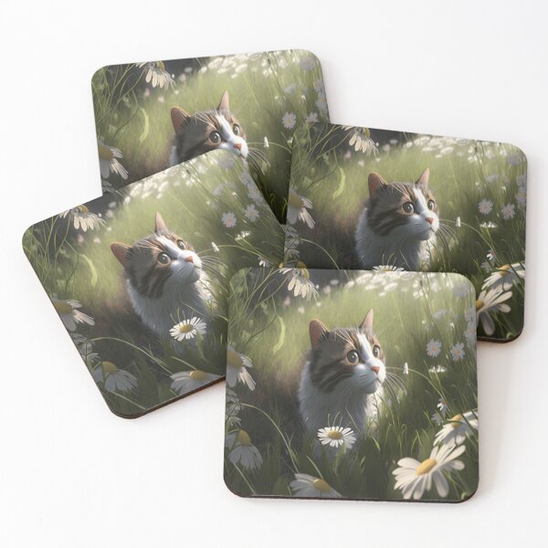 Item preview, Nature's Delight: Animals and Daisies designed and sold by ThreadGallery.