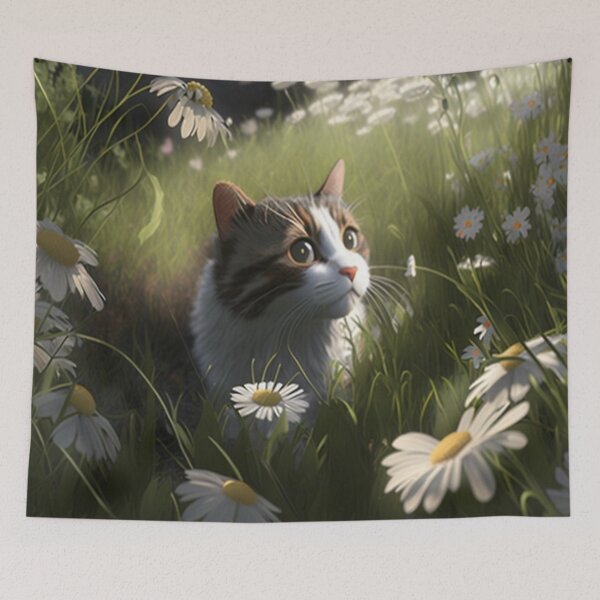 Item preview, Nature's Delight: Animals and Daisies designed and sold by ThreadGallery.