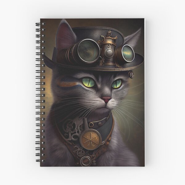 Item preview, Steampunk Cat designed and sold by innazimovec.