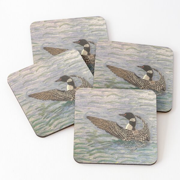 Item preview, Clare the Common Loon designed and sold by Autistic Rebbetzen.