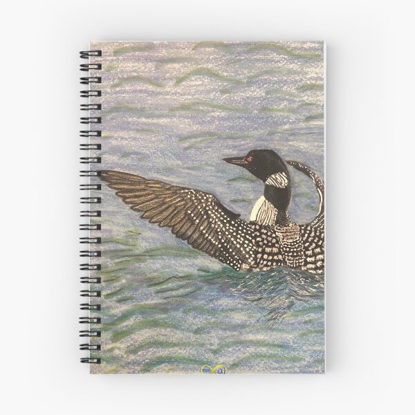 Item preview, Clare the Common Loon designed and sold by Autistic Rebbetzen.