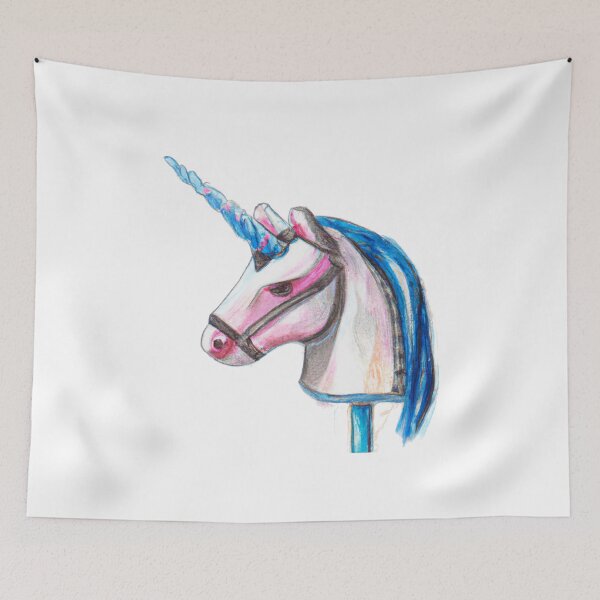 Item preview, Hobby-horse toy for horse lovers  designed and sold by digitaldraw4you.