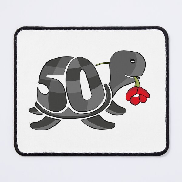 Item preview, happy birthday 50 with turtle designed and sold by kolebridesign.