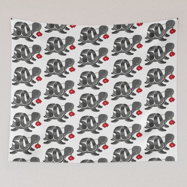 Item preview, happy birthday 50 with turtle designed and sold by kolebridesign.