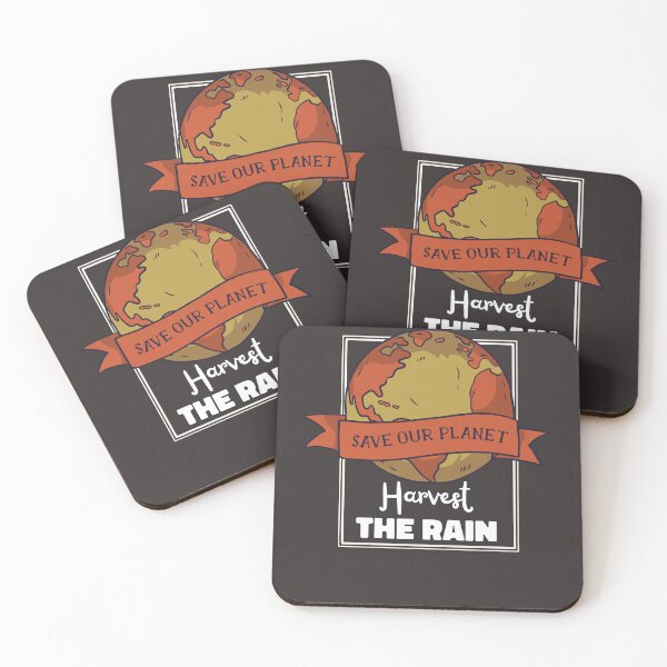 Item preview, Save our Planet Rainwater harvesting Water Conservation Awareness designed and sold by MrEddie10.