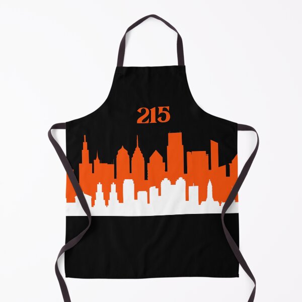 Item preview, Philadelphia Skyline 215 Hockey Orange Black designed and sold by Way Cool Tees.