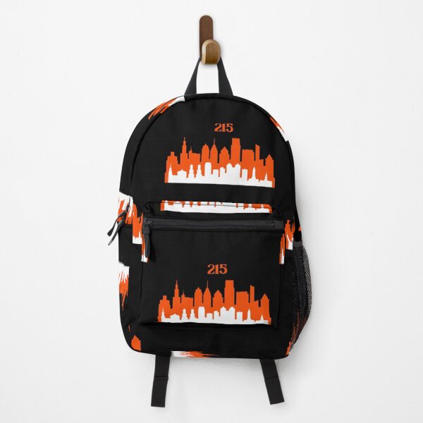 Item preview, Philadelphia Skyline 215 Hockey Orange Black designed and sold by Way Cool Tees.