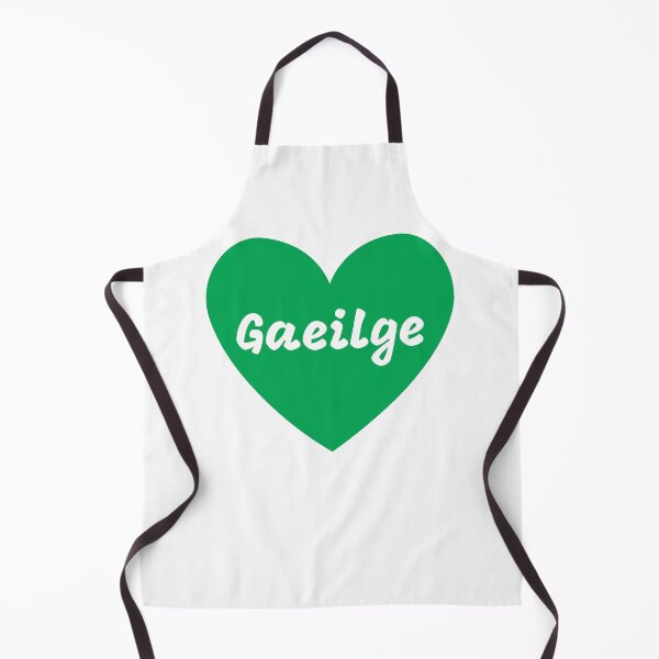 Item preview, Gaeilge Irish Language Green Heart designed and sold by Irishprints.
