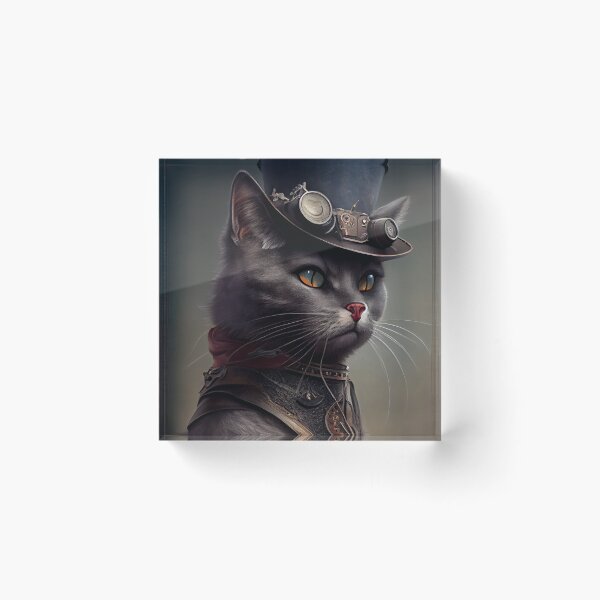 Item preview, Steampunk Cat designed and sold by innazimovec.