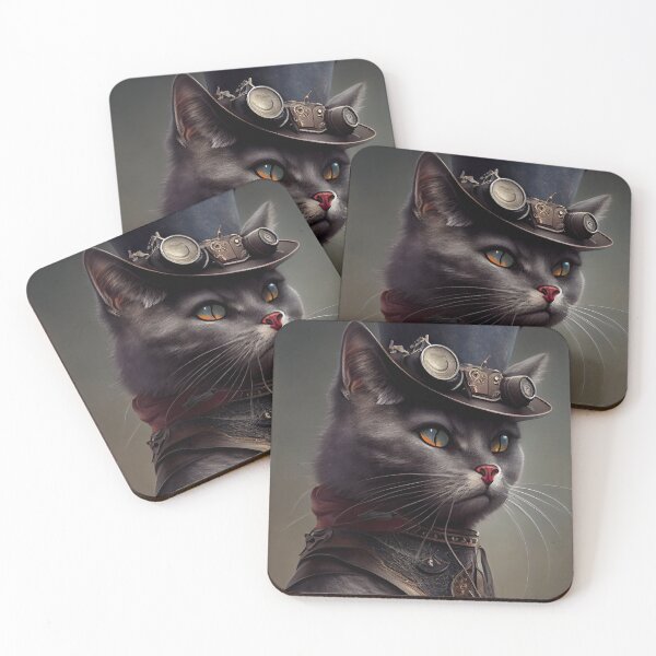 Item preview, Steampunk Cat designed and sold by innazimovec.