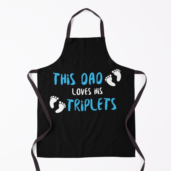 Item preview, This Dad Loves His Triplets designed and sold by CREATIVELEANS ⭐️⭐️⭐️⭐️⭐️.
