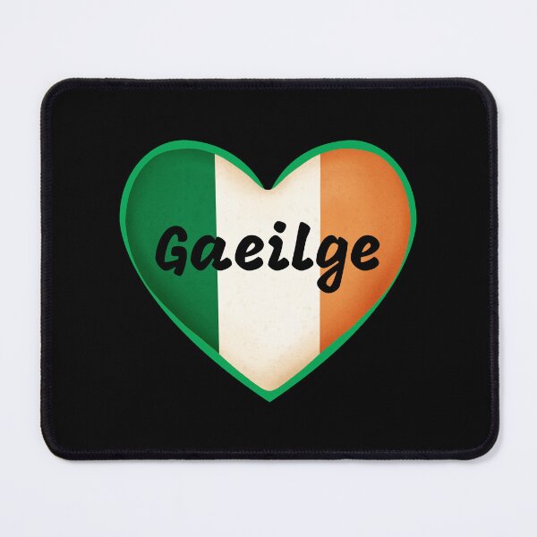 Item preview, Gaeilge Irish Flag Heart designed and sold by Irishprints.