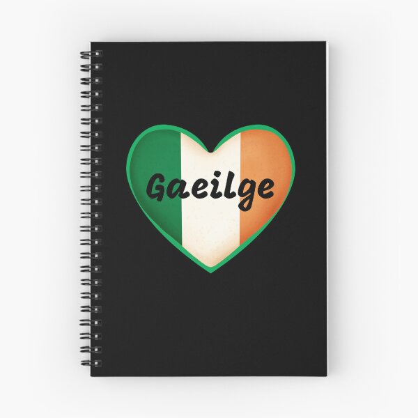 Item preview, Gaeilge Irish Flag Heart designed and sold by Irishprints.