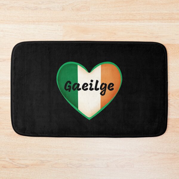 Item preview, Gaeilge Irish Flag Heart designed and sold by Irishprints.