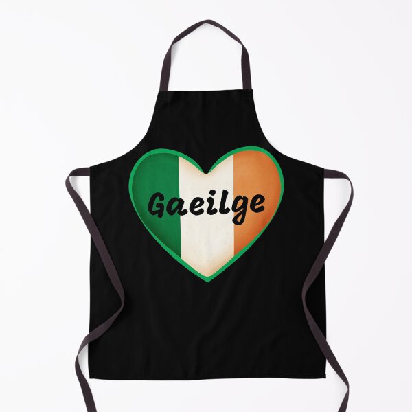Item preview, Gaeilge Irish Flag Heart designed and sold by Irishprints.