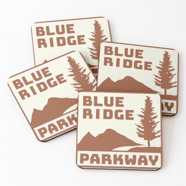 Item preview, Vintage Blue Ridge Parkway Sign designed and sold by NewNomads.