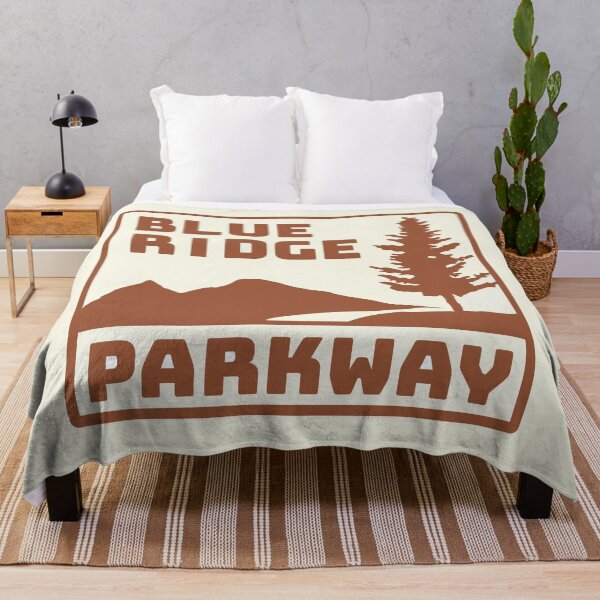 Item preview, Vintage Blue Ridge Parkway Sign designed and sold by NewNomads.