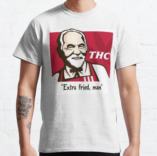 Vista previa del artículo con la obra «THC, Hombre Extra Frito», diseñado y vendido por canobiggs.