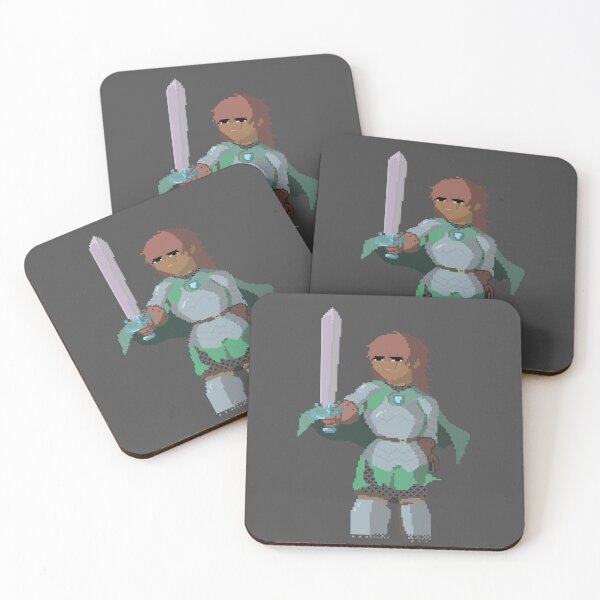 Item preview, Empowering Female Knight Pixel Art designed and sold by MrsKeylah.