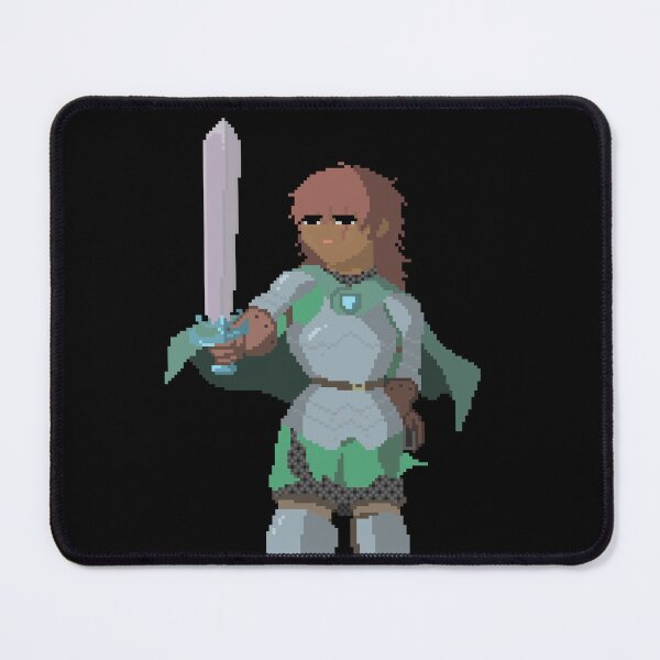Item preview, Empowering Female Knight Pixel Art designed and sold by MrsKeylah.