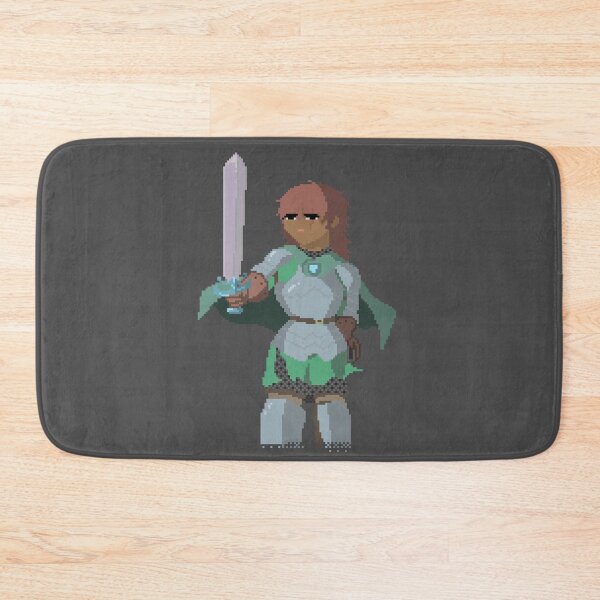 Item preview, Empowering Female Knight Pixel Art designed and sold by MrsKeylah.