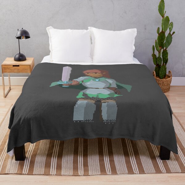 Item preview, Empowering Female Knight Pixel Art designed and sold by MrsKeylah.