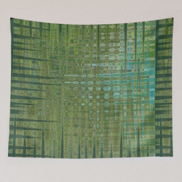 Item preview, Green green spring waves hundreds shades of green  designed and sold by Visual Ecstasy Escape  Floral Trance Vision Photo Alchemy by K .
