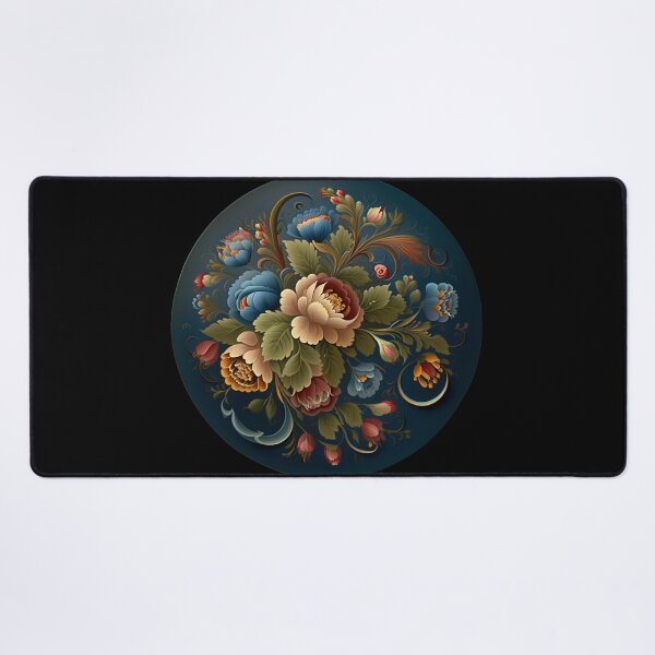 Item preview, Norwegian Blue Telemark Rosemaling ,Rosemaling Blue and Red ,Rosemaling Gold and Burgandy designed and sold by bestsalernow.