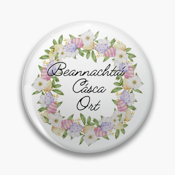 Item preview, Beannachtaí na Cásca Ort Gaeilge Irish Happy Easter designed and sold by Irishprints.
