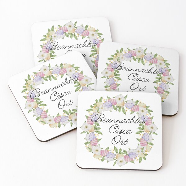 Item preview, Beannachtaí na Cásca Ort Gaeilge Irish Happy Easter designed and sold by Irishprints.