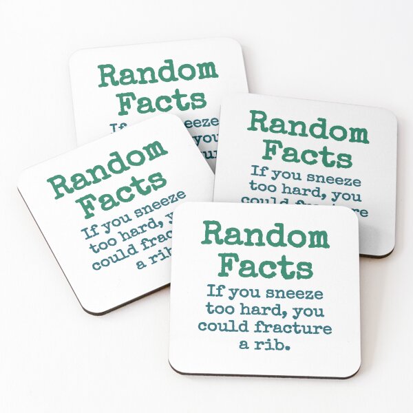 Item preview, If You Sneeze Too Hard - Trivia Fact designed and sold by CrankyOldDude.