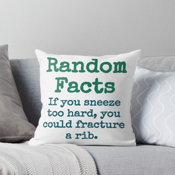 Item preview, If You Sneeze Too Hard - Trivia Fact designed and sold by CrankyOldDude.