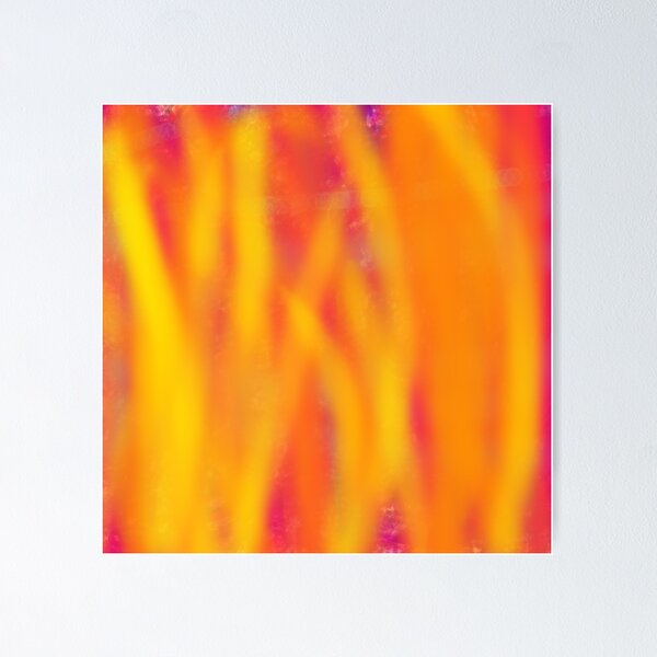 Item preview, Fire Abstract Hot Summer designed and sold by cravinartist.
