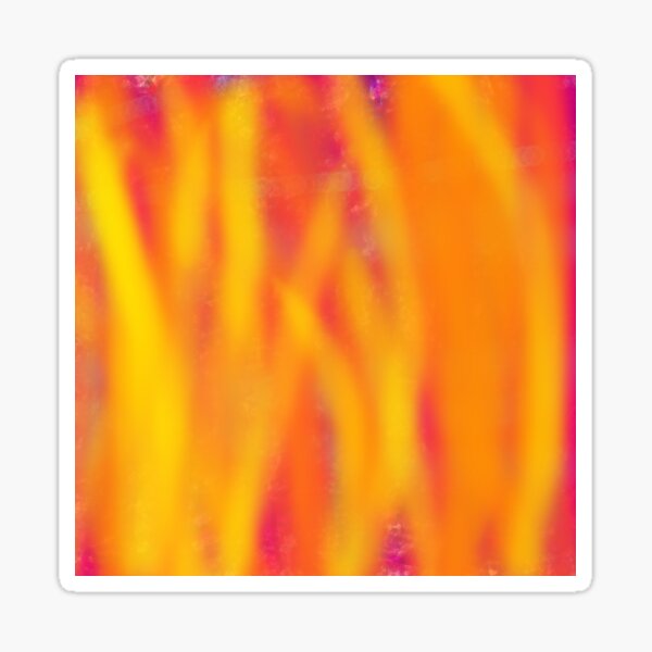 Item preview, Fire Abstract Hot Summer designed and sold by cravinartist.