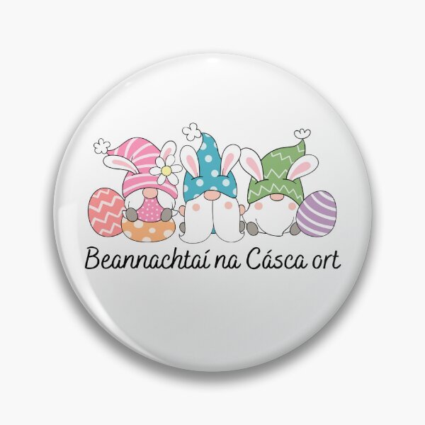 Item preview, Beannachtaí na Cásca Ort Gaeilge Irish Easter designed and sold by Irishprints.