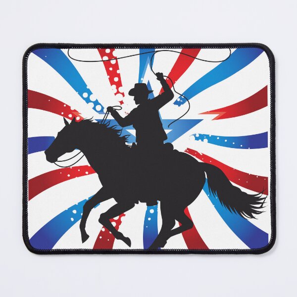 Item preview, Patriotic Rodeo Cowboy Stickers designed and sold by Willyboy16.