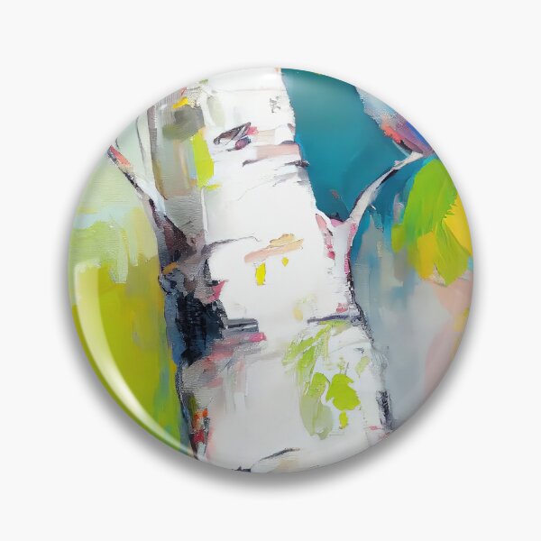 Item preview, "Birchwood Beauty" Oil Painting designed and sold by Paintings By Simon .