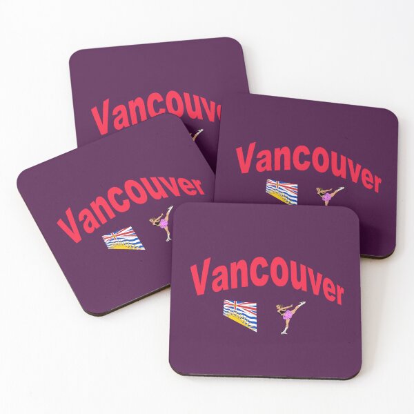 Item preview, Vancouver. Canada Figure Skating abstract design  designed and sold by lobodelnoir.