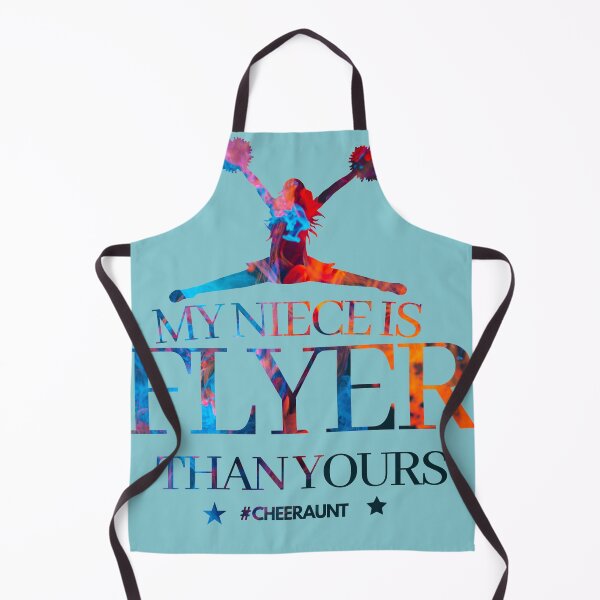Item preview, My Niece Is Flyer Cheer Aunt Cheerleader Auntie Essential T-Shirt designed and sold by MEDKH02.