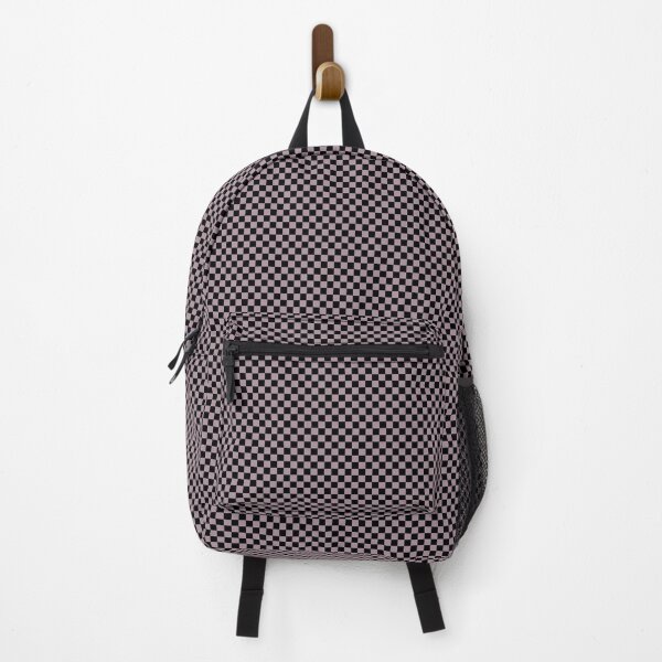Item preview, black brown small checkered designed and sold by dedoma.