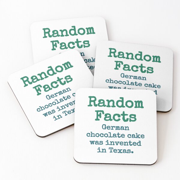 Item preview, German Chocolate Cake - Trivia Fact designed and sold by CrankyOldDude.