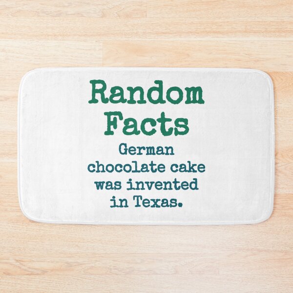 Item preview, German Chocolate Cake - Trivia Fact designed and sold by CrankyOldDude.