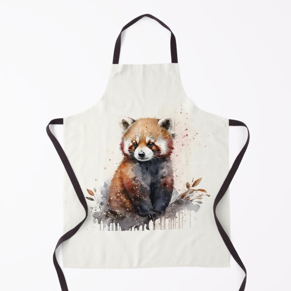 Item preview, Adorable red panda watercolor colorful art designed and sold by xeniaskazka.