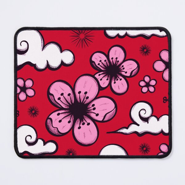 Item preview, Akatsuki Floral Red designed and sold by Clothief-Store.