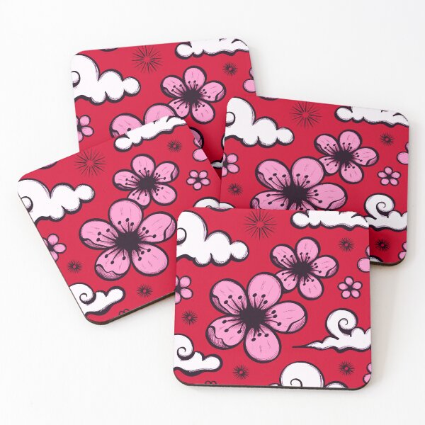 Item preview, Akatsuki Floral Red designed and sold by Clothief-Store.