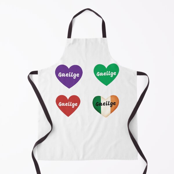 Item preview, Gaeilge Irish Language Love heart sticker pack designed and sold by Irishprints.