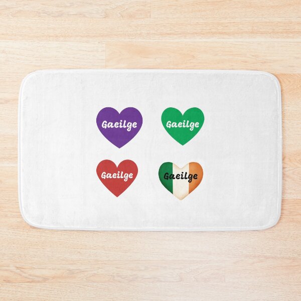 Item preview, Gaeilge Irish Language Love heart sticker pack designed and sold by Irishprints.
