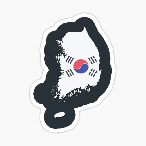 South Korea Sticker